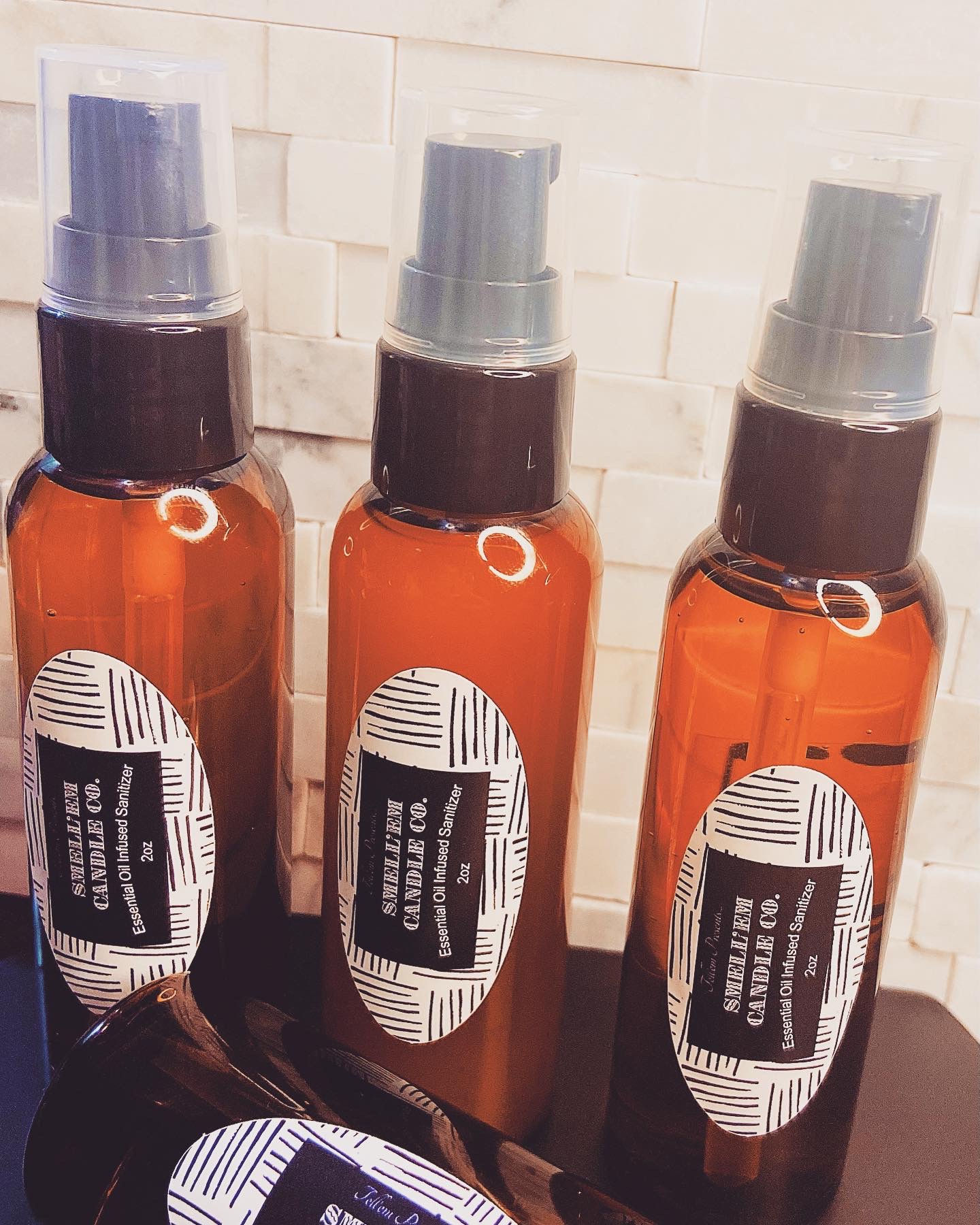 Essential Oil Infused Hand Sanitizer