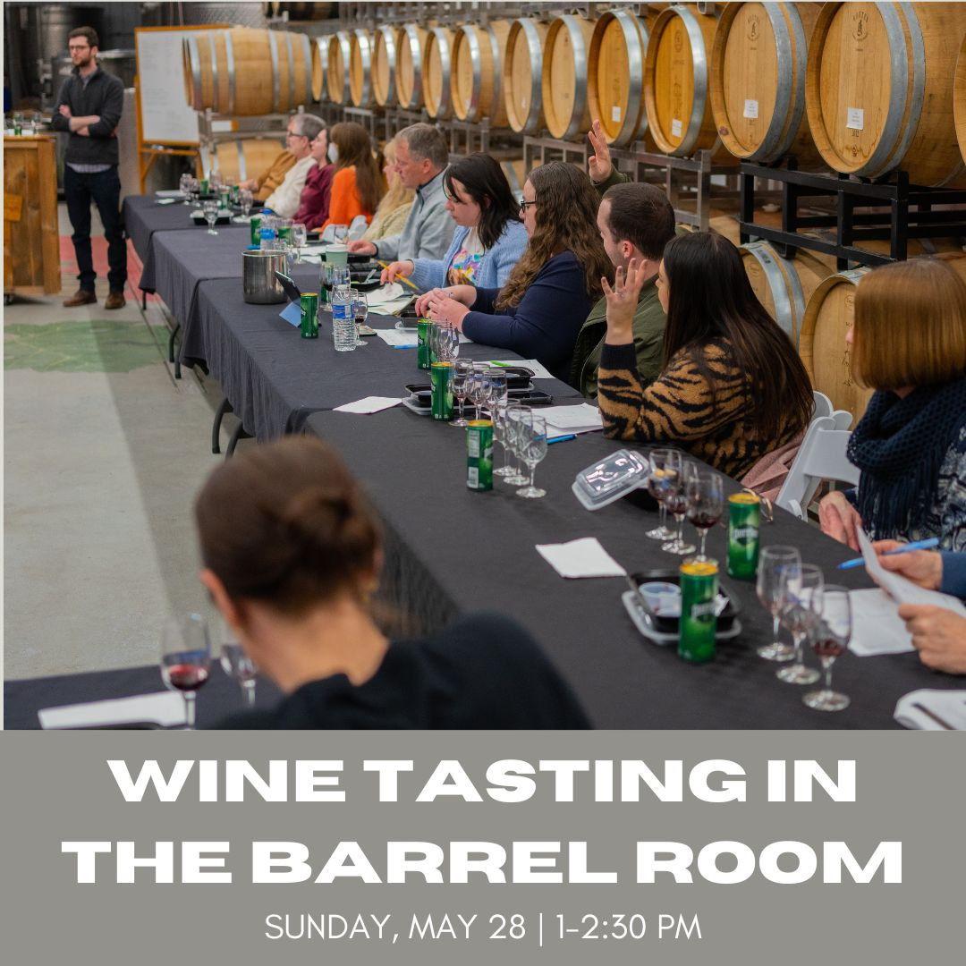 Behind the Scenes Communal Wine Tasting Freedom Run Winery Freedom Run Winery