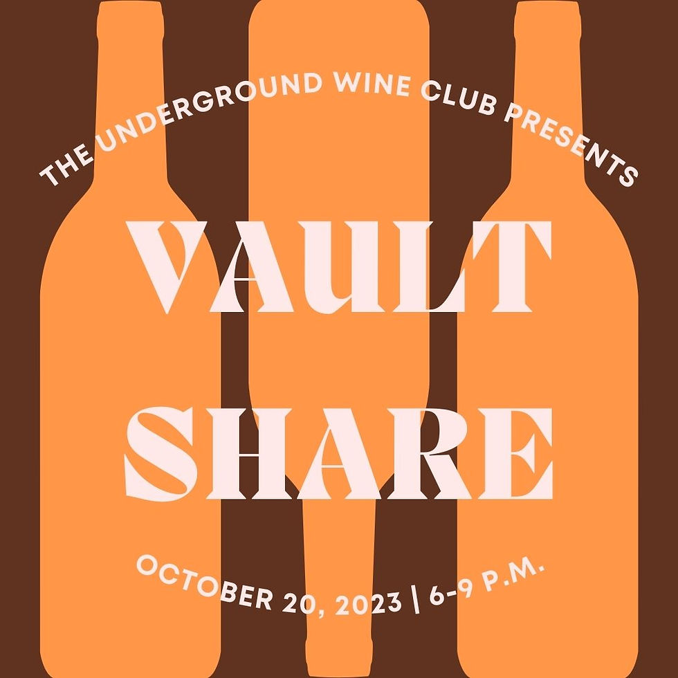 Vault Share: An Underground Wine Club Exclusive Event @ Freedom Run Winery