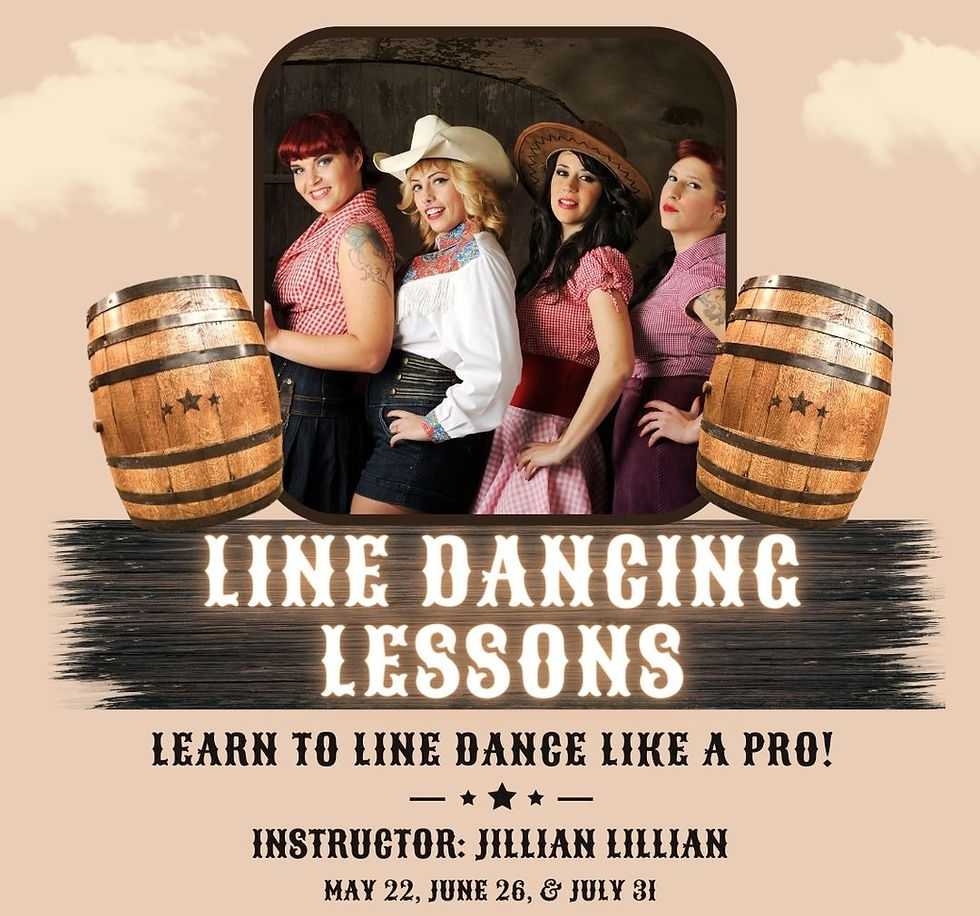 Line Dancing Classes with Jillian Lillian @ Freedom Run Winery