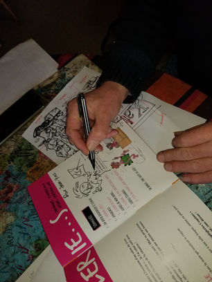 Dédicace pour Jean-Yves Lafesse