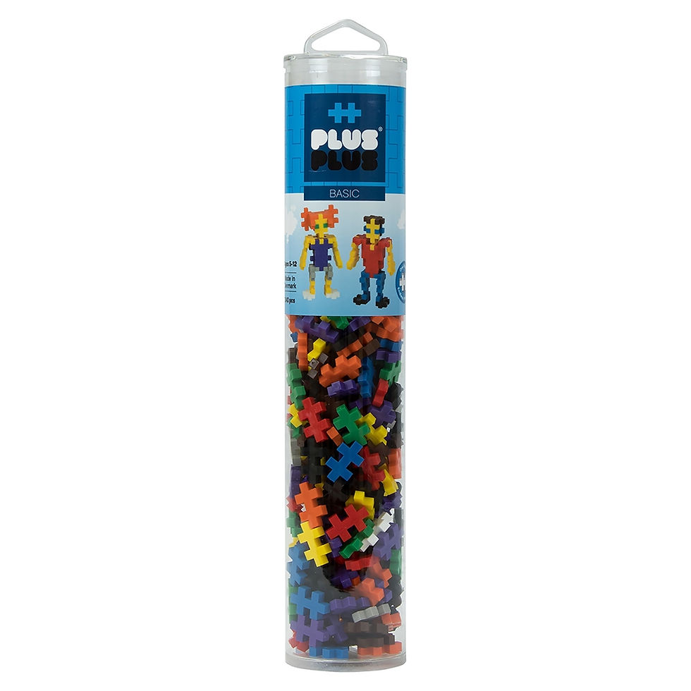 Plus-Plus: Open Play Tube - 240pc Basic Mix