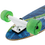 Thumbnail: Paradise Longboard 41" Bamboo Inlay Pintail Lazy Panda