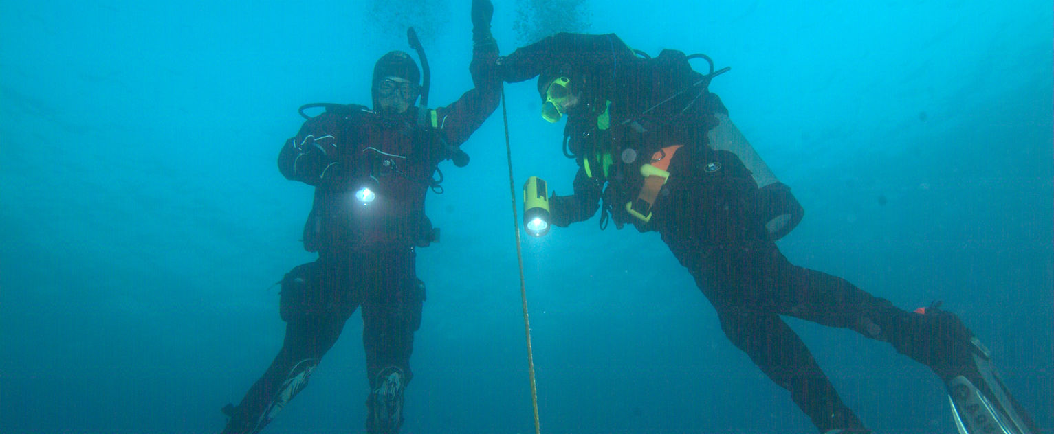 PADI Assistant instructor course underwater
