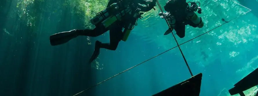 Tec 45 decompression dive in Phuket