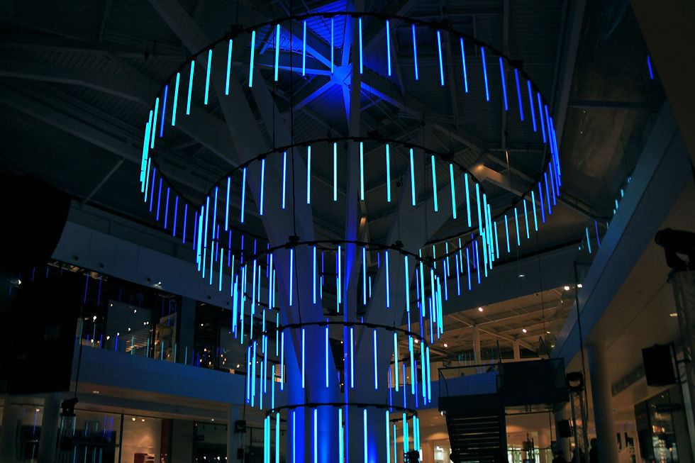 TWIST installation for shopping mall in France