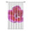 Thumbnail: Fuchsia Flower on White Sheer Curtain