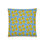 Thumbnail: Victorian Yellow Flower and Soft Blue Pillow 18"x18"