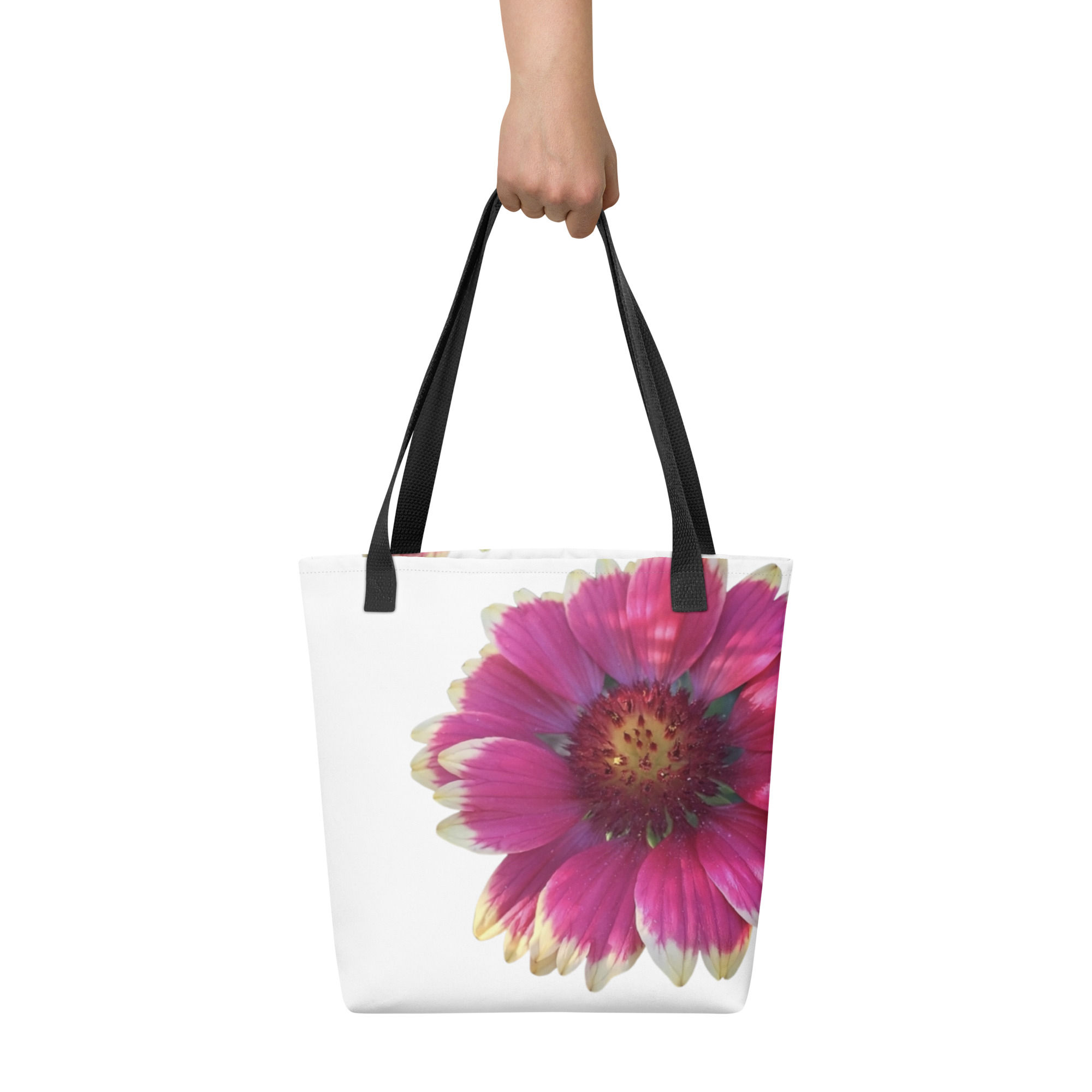 Pink Flower Tote