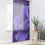 Thumbnail: Purple Flower on Purple Sheer Curtain