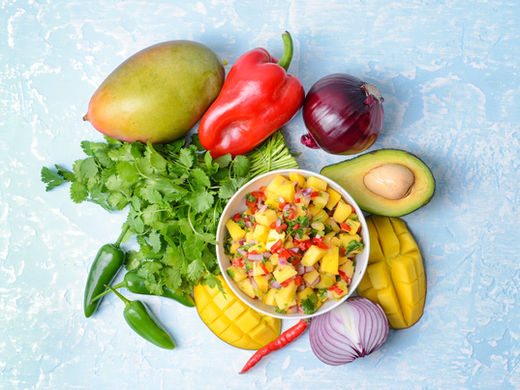 Mango Salsa, refreshing and delicious!