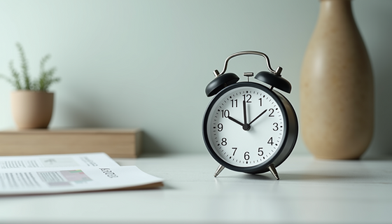 Intermittent fasting schedule concept