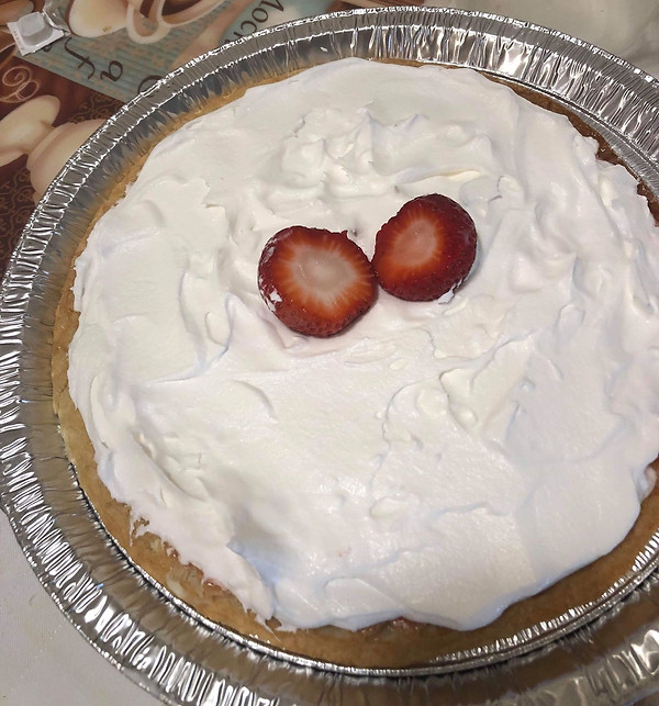 Strawberry Icebox Pie