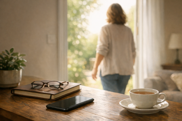 Recovery often begins with a quiet act of self-protection: putting the phone down, stepping back from the fantasy, and returning to the life that is still yours.