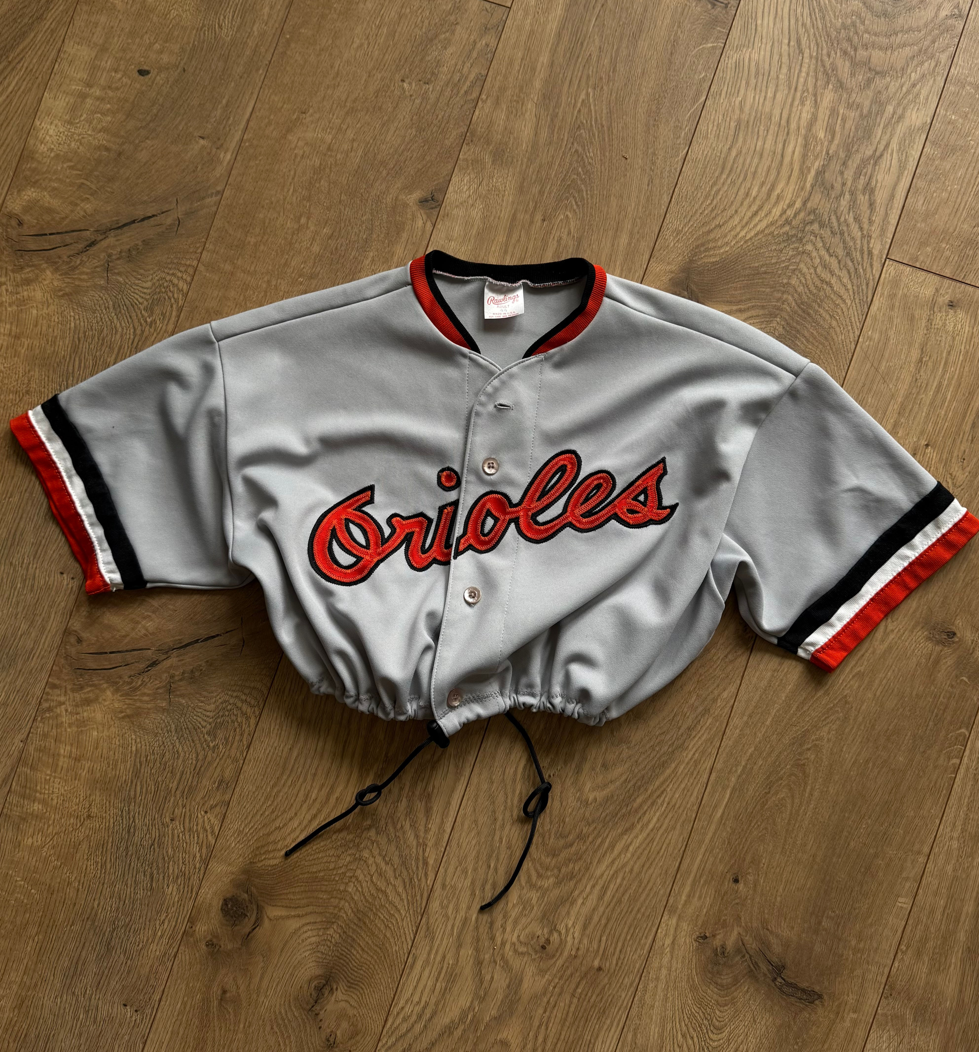 VINTAGE CROPPED ORIOLES JERSEY 