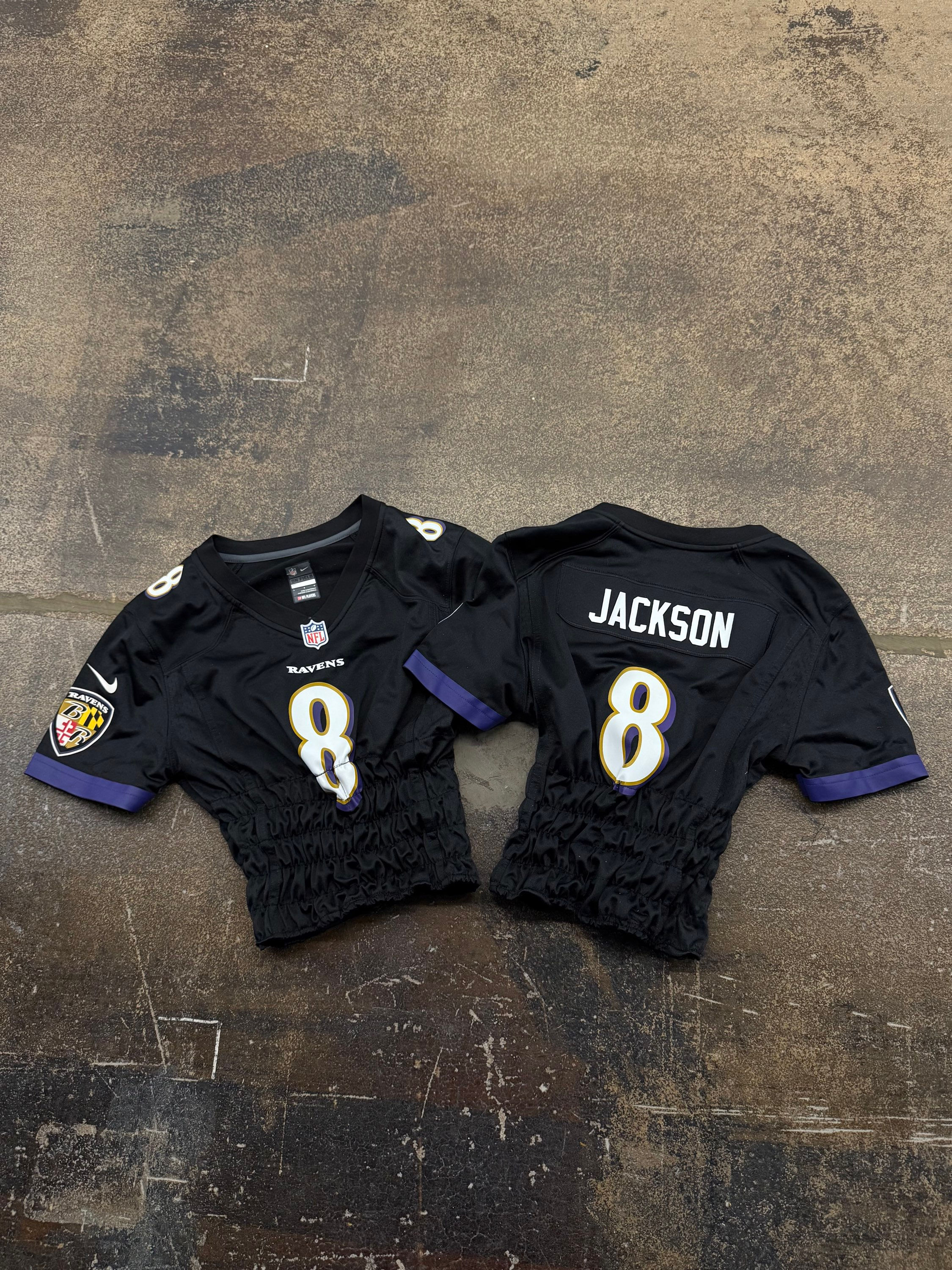 REWORKED RUCHED L.JACKSON JERSEY 