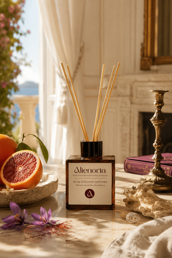 Aura d’Écume safranée – Diffuseur de parfum d’ambiance 200 ml