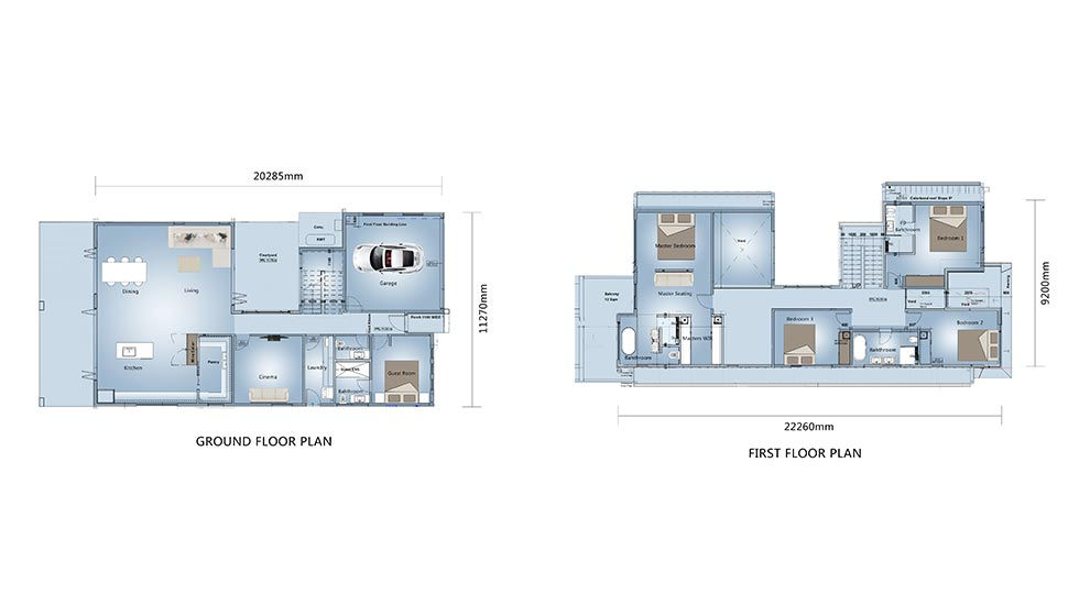 floorplan for  Single Family Homes