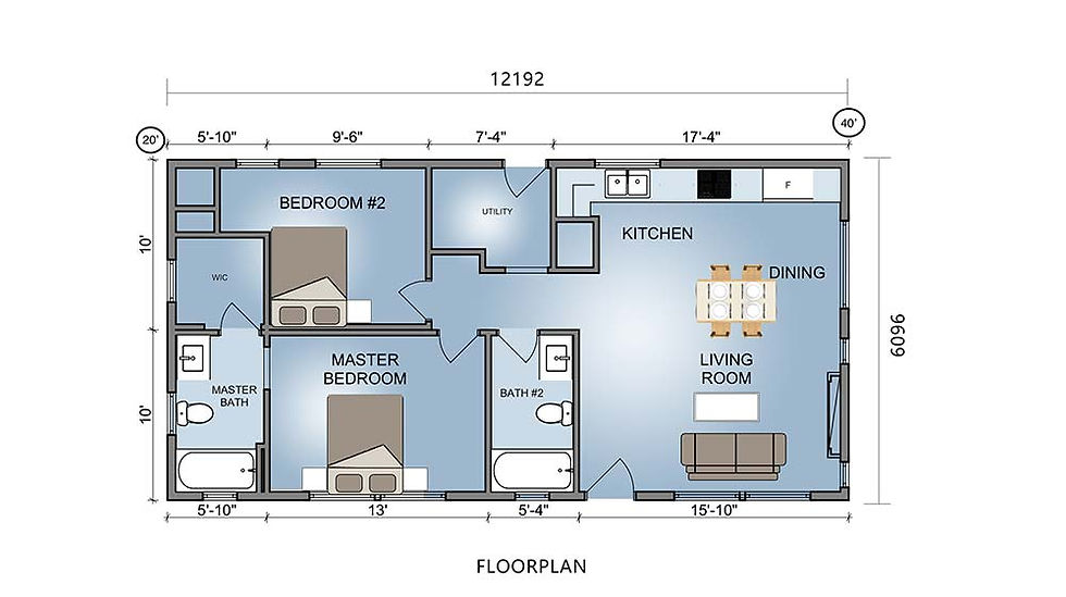 flooplan for Wood prefab modular homes