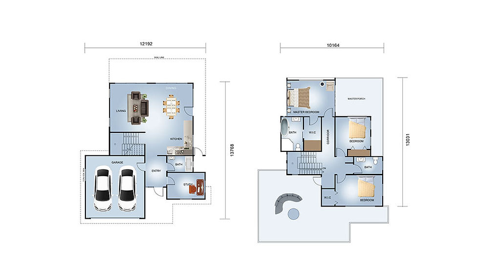 floorplan for Luxury prefab house villa house kits