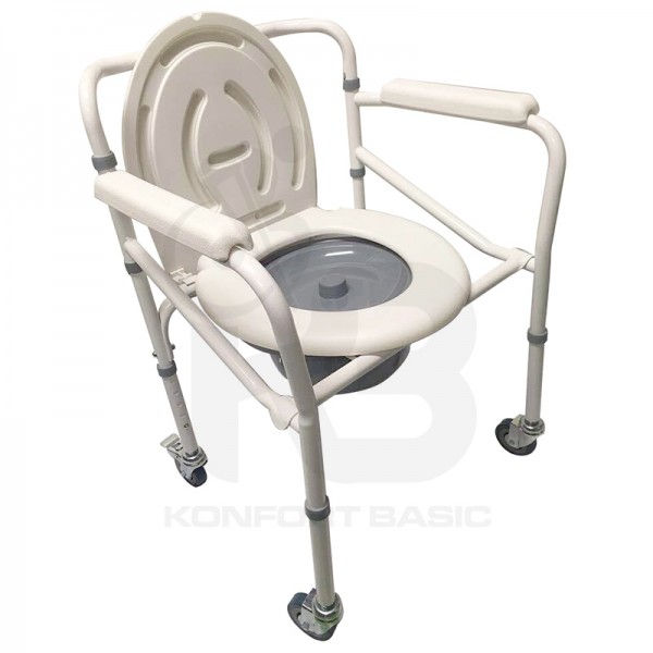 Sanitario pregable con ruedas