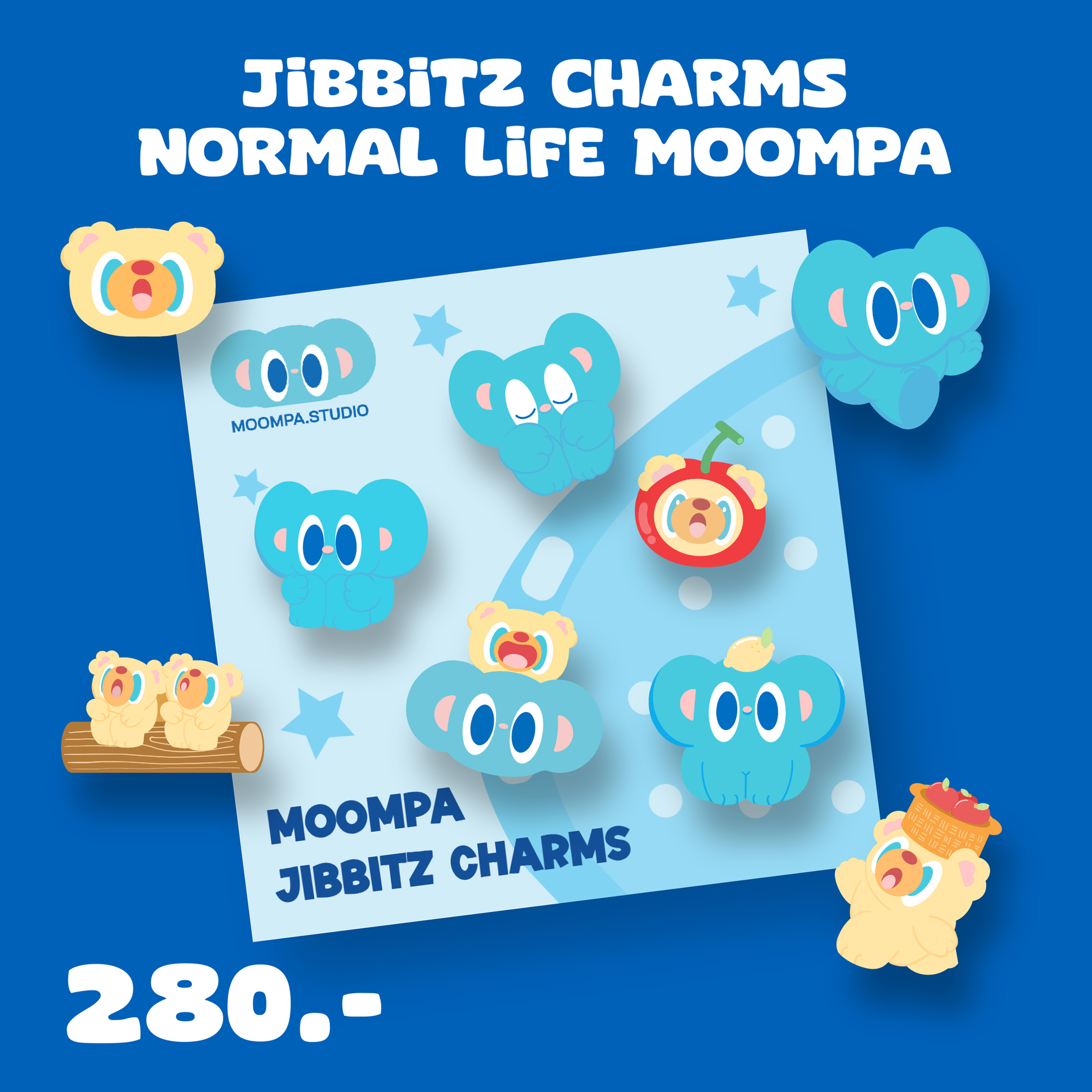 Moompa Jibbitz