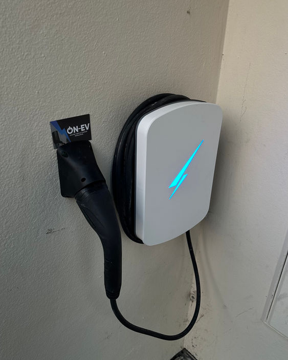 Hyper Volt 3 EV Charger Installed | ON-EV EV Charger Installers North Wales