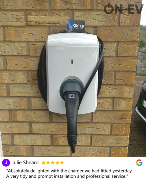 Hive EV Charger Installed Conwy - ON-EV EV Charger Installers North Wales