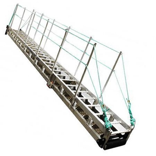 ハートランド LEVEL DIRECTION HL6102LFS-AGS13 232076 ALUMINIUM ALLOY WHARF LADDERS | shipstore