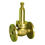Thumbnail: 757035 OVERFLOW VALVE, Bronze, DIN Flanged Model 523 Straight DN40