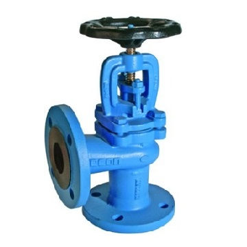 755251 ANGLE VALVE DIN CAST IRON ; FLANGED PN16 DN50
