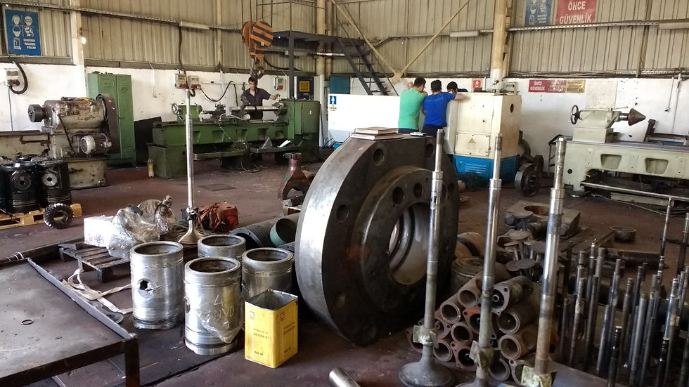 Reconditoned Parts in our Workshop