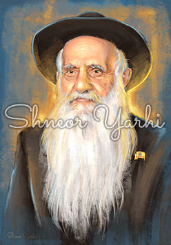 הרב יצחק ידגר בגוונים זוהרים