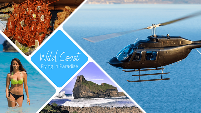 Wild Coast helicopter holidays