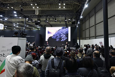 CP+キヤノンステージに出演しました。平日にもかかわらず大勢の方に観ていただき感謝です!