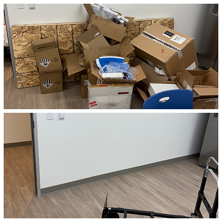 Storage cleanout in Conroe, TX