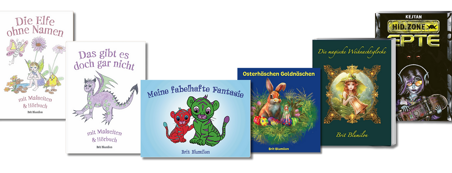 Kinderbücher und Fantasyromane