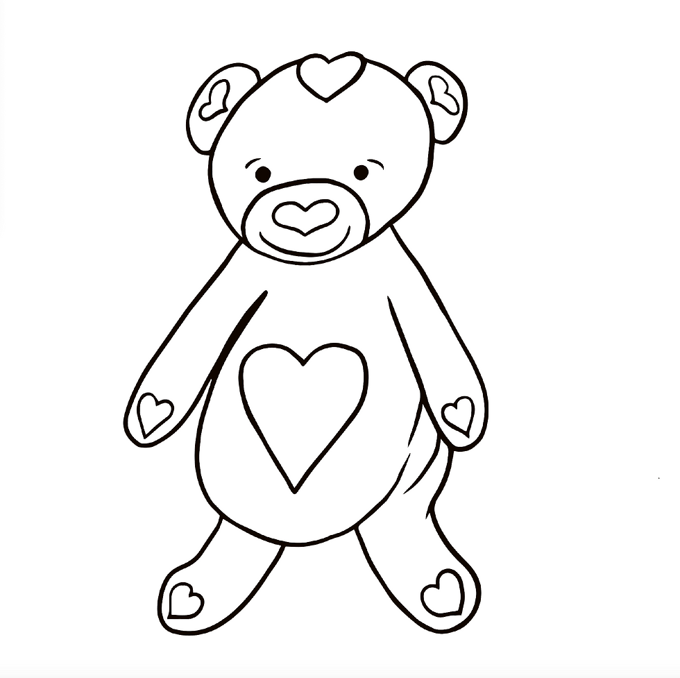 Miniaturbild: Teddybär Malbuch "Meine fabelhafte Fantasie"