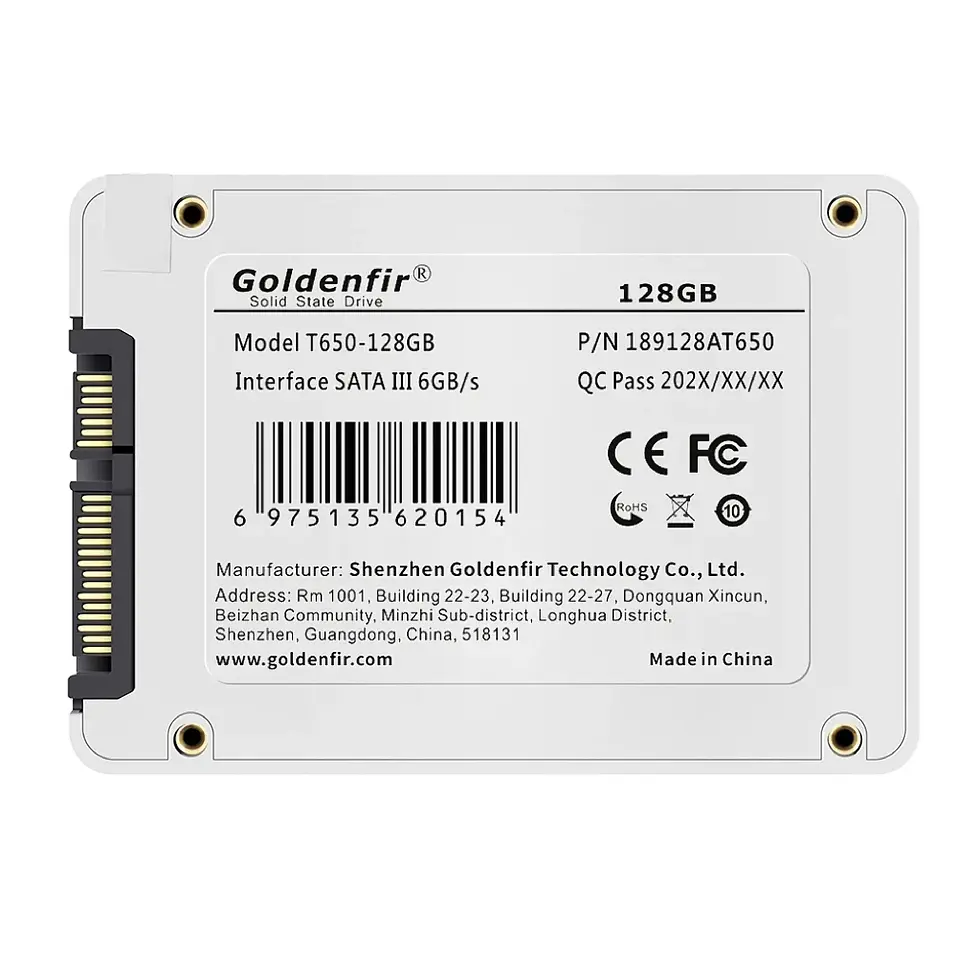 Miniatura: Internal 2.5-Inch SATA III SSD with QLC NAND Flash 120GB-960GB