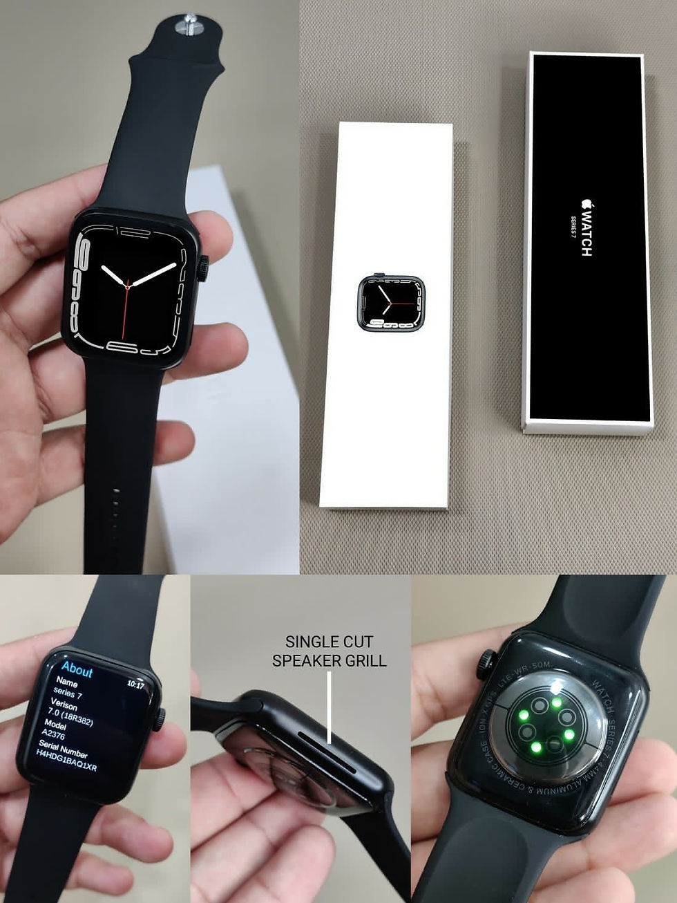 Thumbnail: Apple Series 7 Premium Edition Apple LOGO ON/OFF