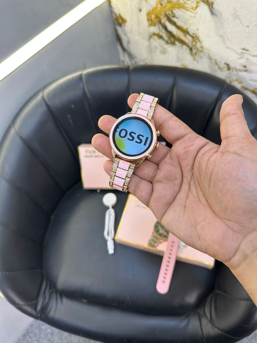 Thumbnail: Fossil Gen11 for Women BT call smartwatch for Android iOS devices 