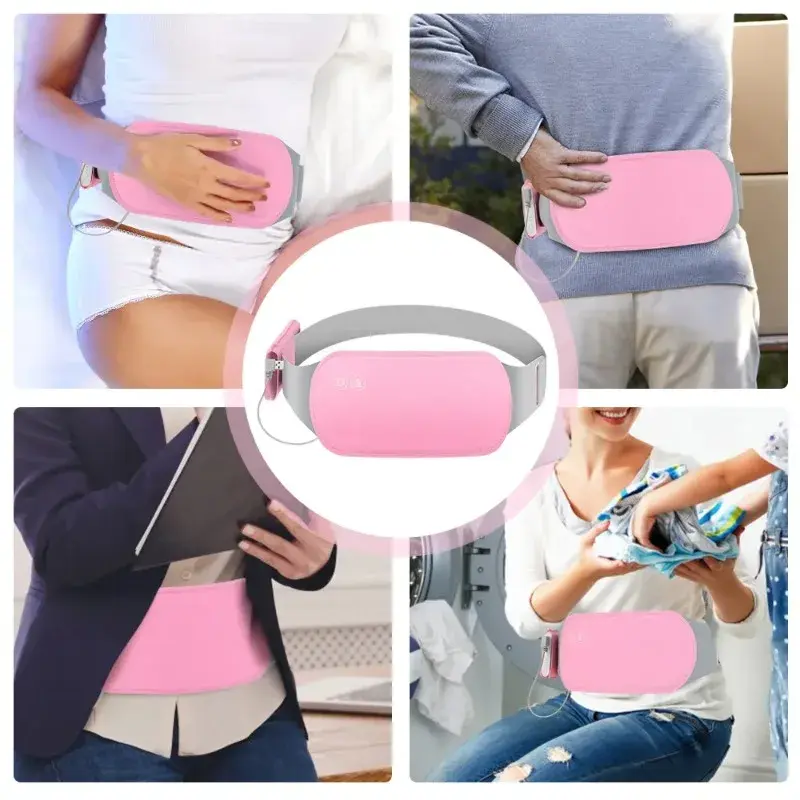 Thumbnail: Menstrual Heating Portable Heating Massager Belt Abdominal Waist Belt 