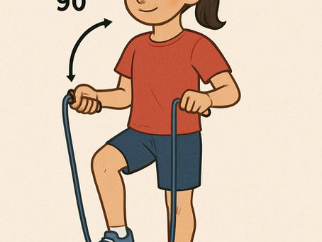 なわとびの長さ、合っていますか？