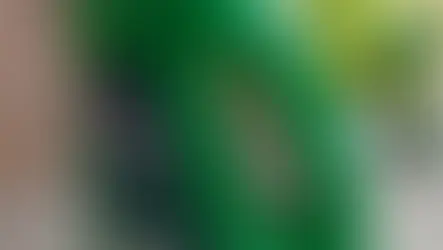 Green bottle of Elsan Organic Toilet Fluid and Rinse on a table. Label reads "16 doses." Blurred indoor background.