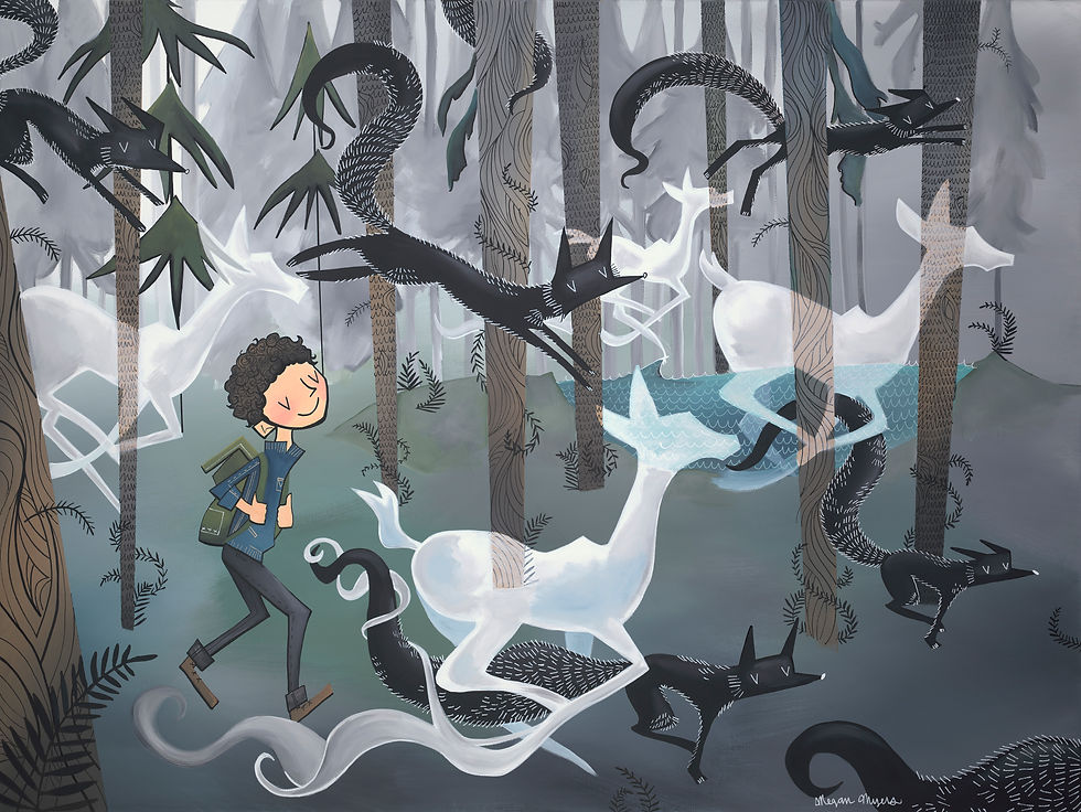 Adventure Runner and Animal Ghosts