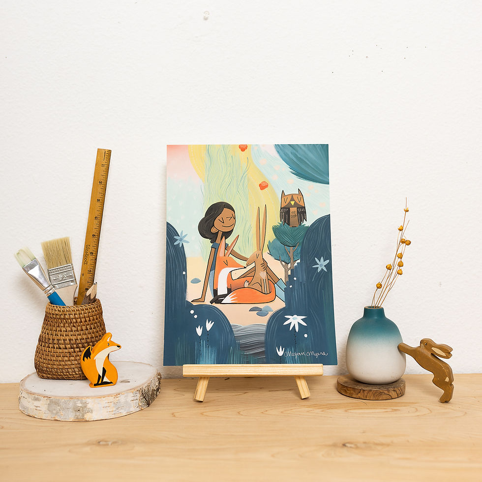Thumbnail: #88 Garden - Art Print