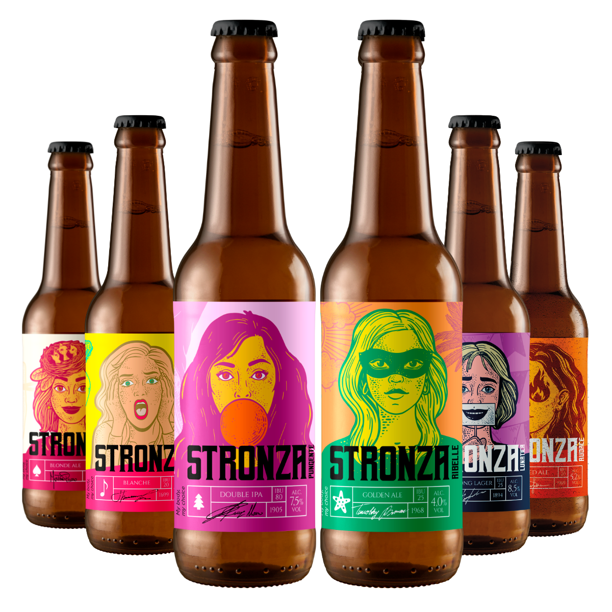 Stronza Box mista - (6 bottiglie da 33cl)