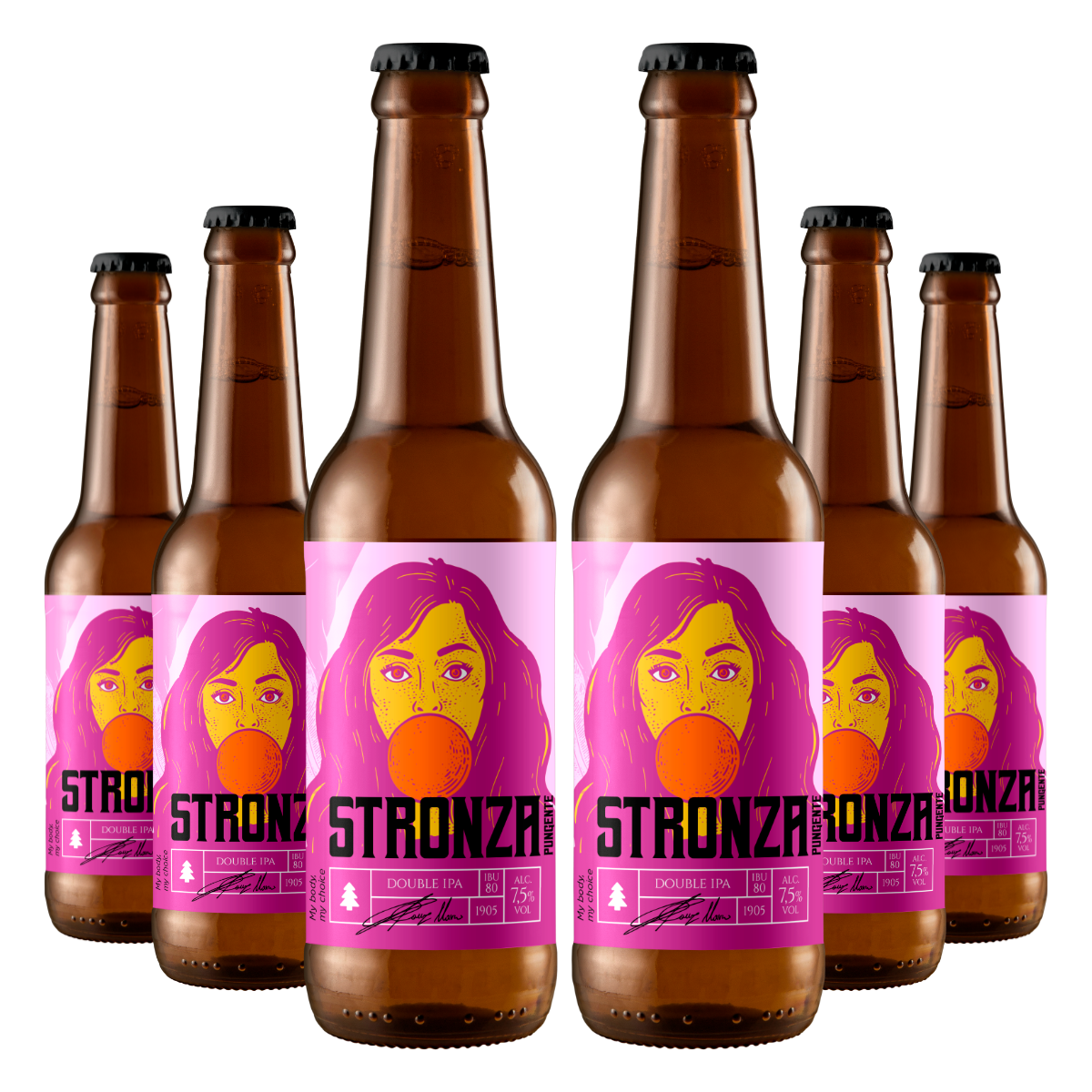 Stronza Pungente - Double IPA 7,5% (6 bottiglie da 33cl)