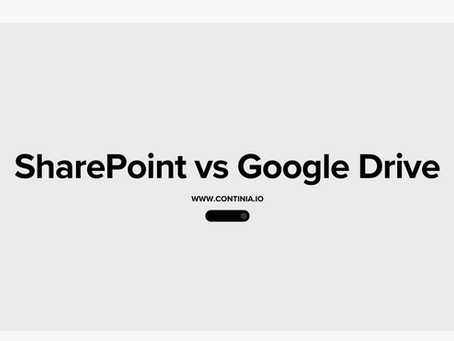 SharePoint vs Google Drive