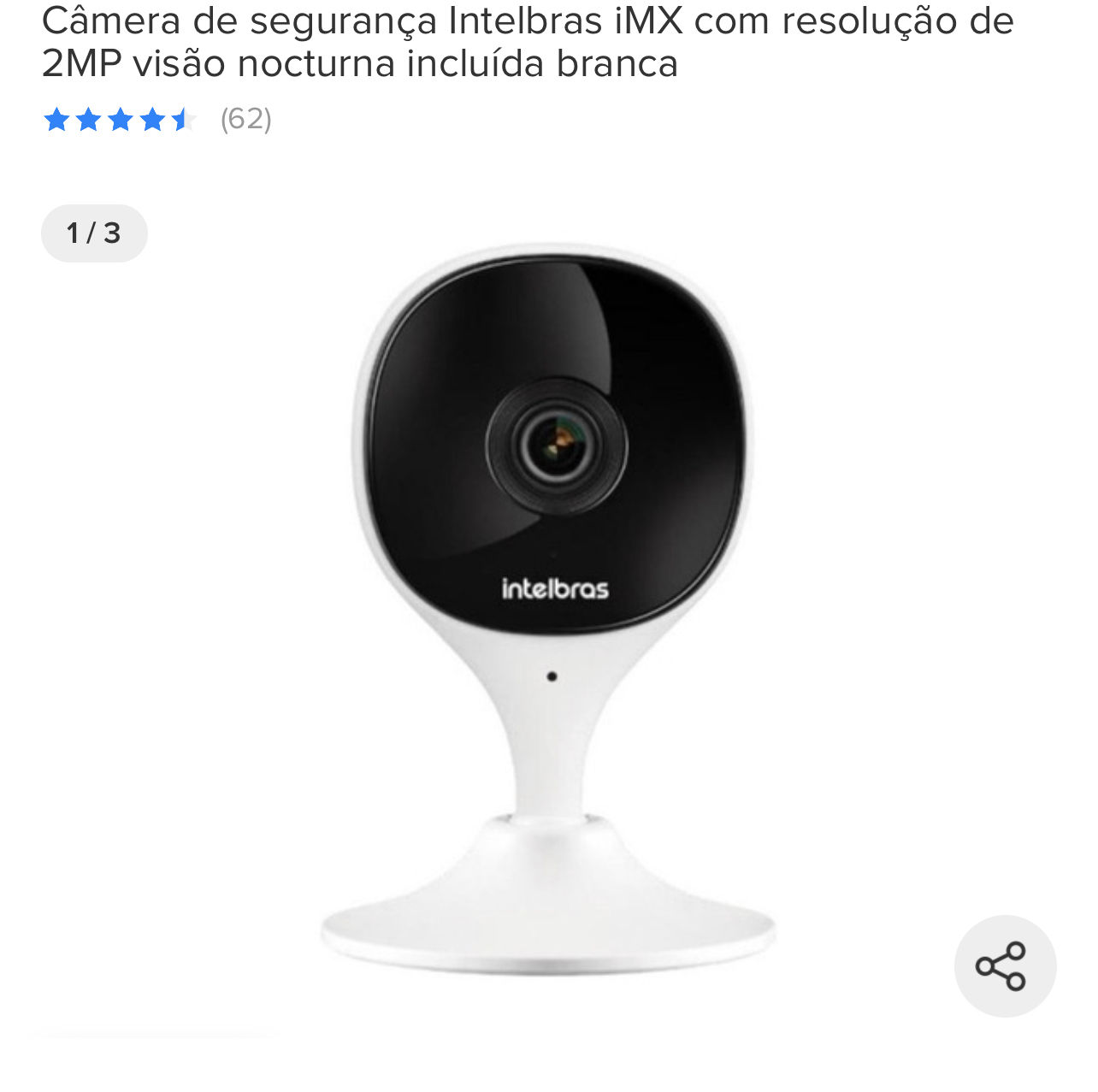Câmera imx 1080
